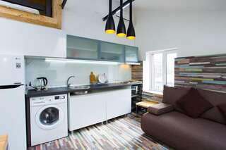 Апартаменты New modern studio – Kosmichna str. 24 Харьков Апартаменты с 1 спальней-4
