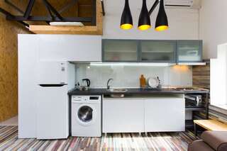 Апартаменты New modern studio – Kosmichna str. 24 Харьков Апартаменты с 1 спальней-5
