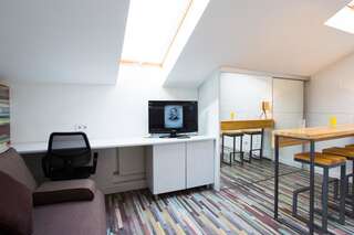 Апартаменты New modern studio – Kosmichna str. 24 Харьков Апартаменты с 1 спальней-8